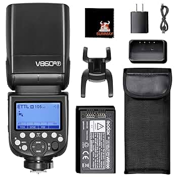 Amazon | GODOX V860III-Fカメラフラッシュスピードライトキット